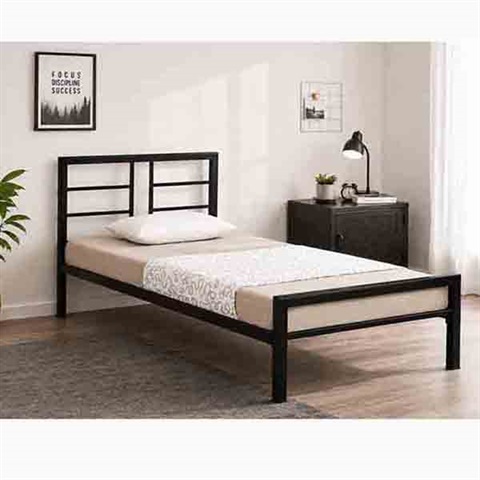 تخت یک نفره فلزی شبکه ای T36224
